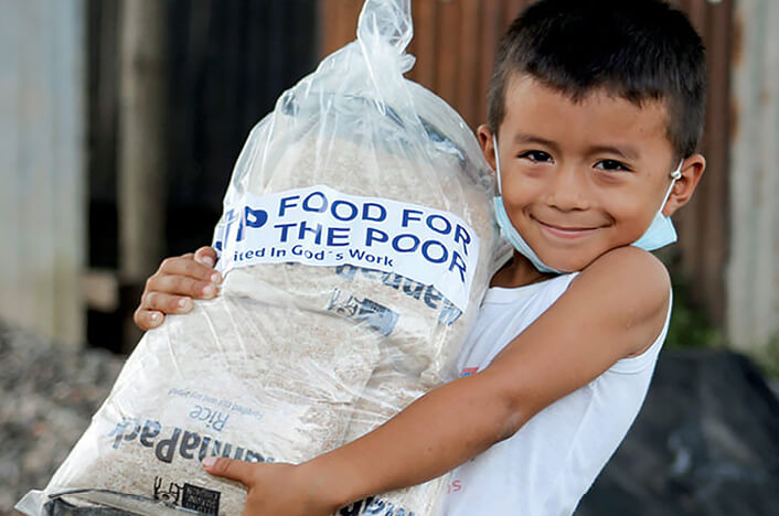 Bringing smiles to the innocent faces. 